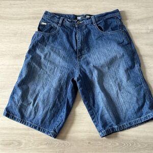Vintage Y2K Southpole Jorts Sz 36  VTG RARE BAGGY‎ grunge WIDE LEG SKATER